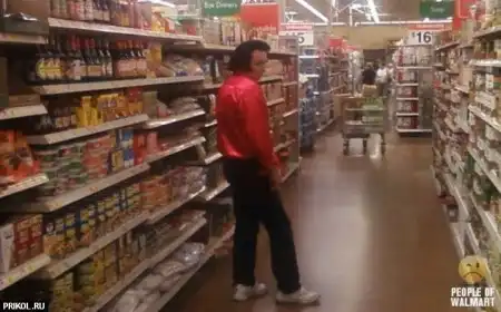 Американцы в супермаркете