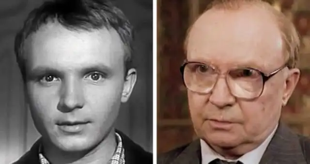 Фотографии любимых советских актеров в их первой и последней роли в кино