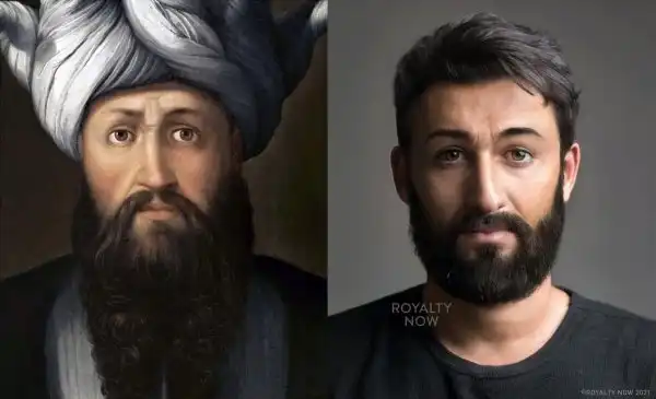 Проект дизайнера Бекки Саладин: как выглядели бы знаменитые исторические персонажи в реальной жизни