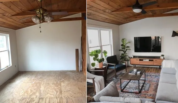 Пользователи показали фото до и после преображения своих комнат