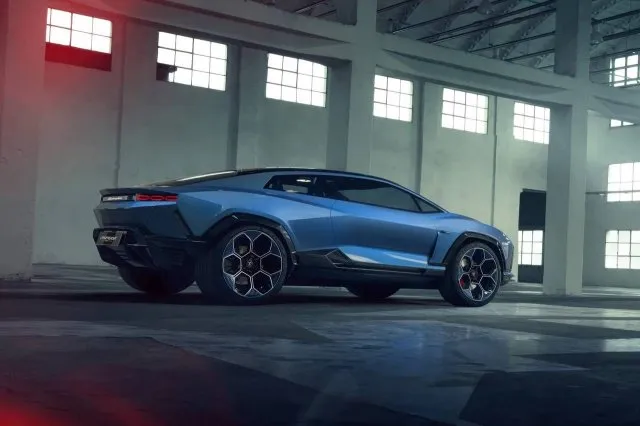 Lamborghini и их концепт электрического кроссовера Lanzador